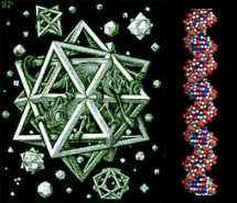 Sacred Geometry & The Reptillians by: M.C. Escher + Di-Strand DnA Spiral